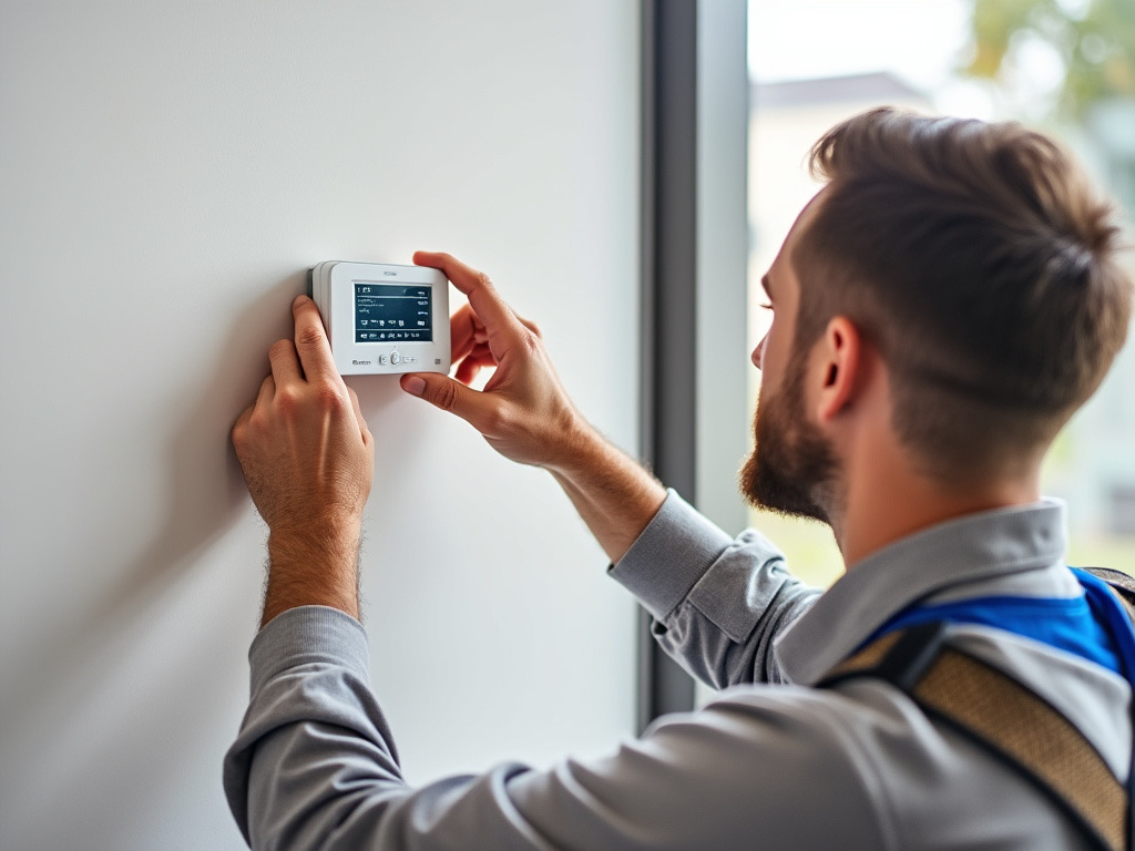 Who should I call to install a thermostat?